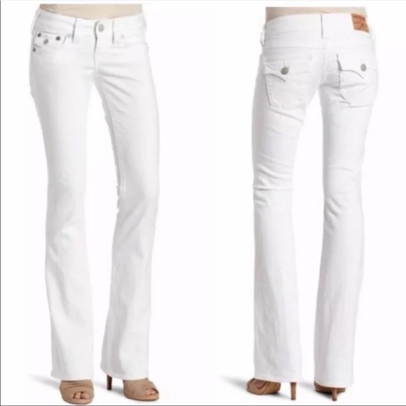 True Religion Denim - TRUE RELIGION WHITE PANT JEANS 27